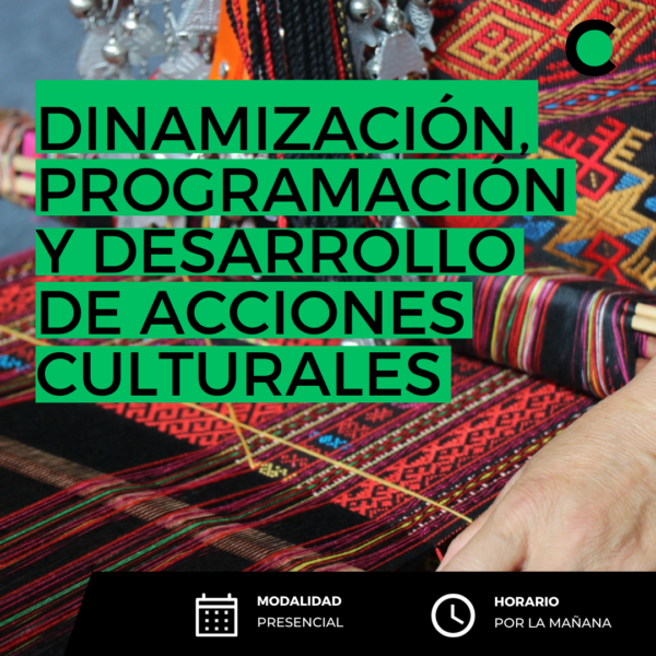 Dinamización, programación y desarrollo de acciones culturales
